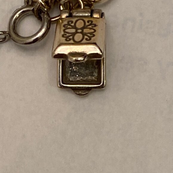 Authentic Brighton set of charms - heart, horseshoe, ladybug, locket, frog? EUC - Picture 7 of 7